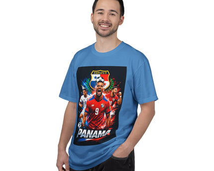 Panama Soccer Players T-shirt, 2026 World Cup Back Print,Panama Flag