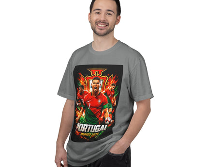 Portugal Football Poster T-Shirt, Ronaldo Mundo 2026 World Cup, CR7, Portugal Flag