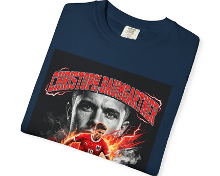 Austrian Soccer Player 19 T-Shirt, 2026 World Cup Back Trophy Design, Austria Flag