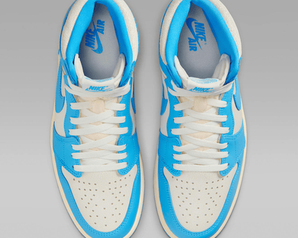 Men's Air Jordan 1 Retro High OG UNC Reimagined Shoes
