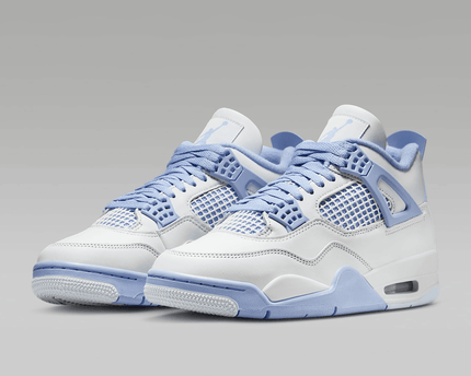 Men's Nike Air Jordan 4 Retro Aluminum Shoes
