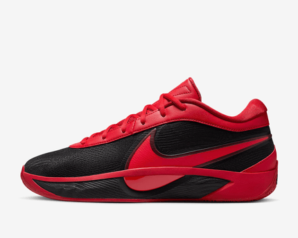 Men's Giannis Freak 6 Black University Red Shoes