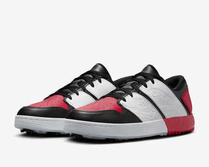 Men's Jordan NU Retro 1 G Black University Red Shoes