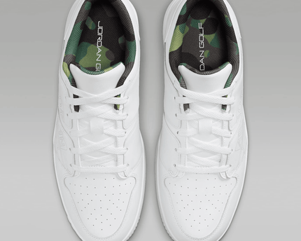 Men's Jordan NU Retro 1 G White Shoes
