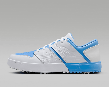 Men's Jordan NU Retro 1 G White University Blue Shoes