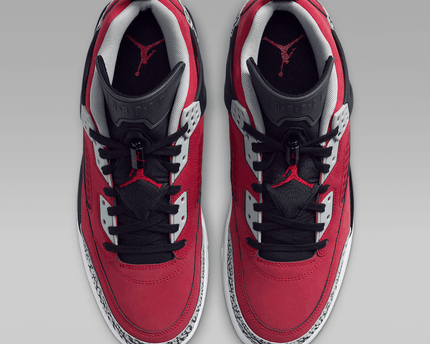 Men's Air Jordan Spizike Low Gym Red Shoes