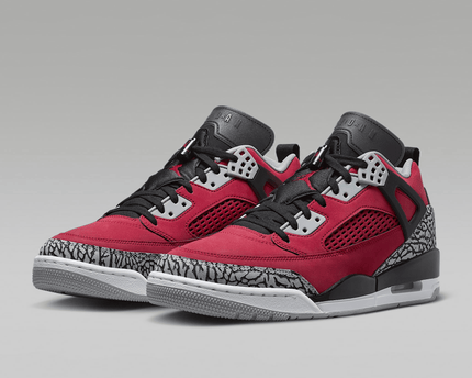 Men's Air Jordan Spizike Low Gym Red Shoes