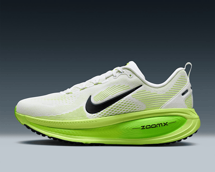 Men's Nike Vomero 18 White Electric Green Shoes