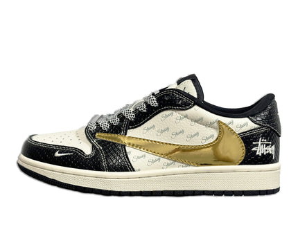 Men's Air Jordan 1 Low x Stussy Shoes