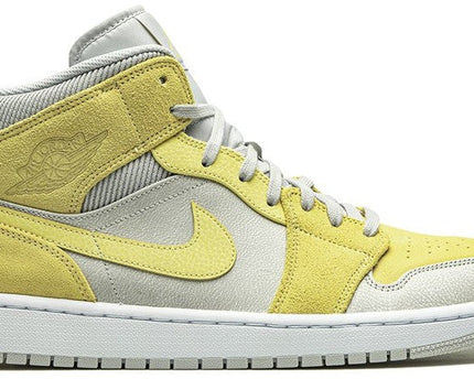 Men's Air Jordan 1 Mid Lemon Wash Shoes