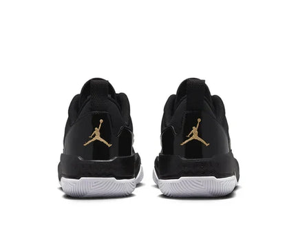 Men's Air Jordan One Take 4 Black Metallic Gold Shoes