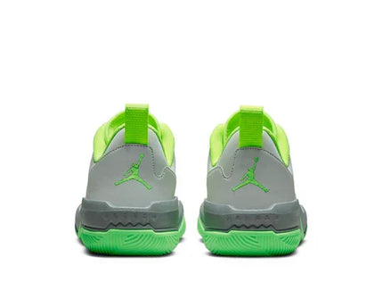 Men's Air Jordan One Take 4 Grey Green Strike Shoes