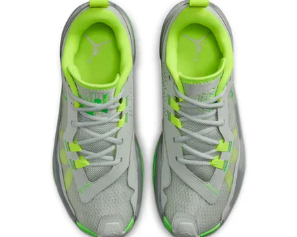 Men's Air Jordan One Take 4 Light Silver Volt Shoes