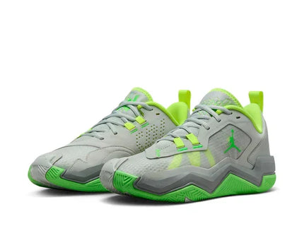 Men's Air Jordan One Take 4 Light Silver Volt Shoes