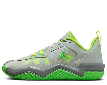 Men's Air Jordan One Take 4 Light Silver Volt Shoes