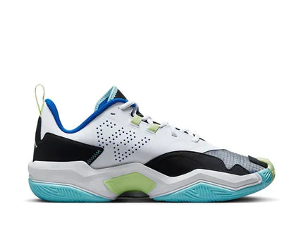 Men's Air Jordan One Take 4 White Copa Lime Shoes
