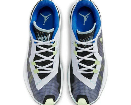 Men's Air Jordan One Take 4 White Copa Lime Shoes