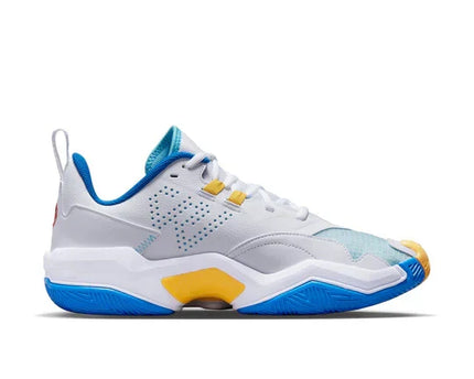 Men's Air Jordan One Take 4 White Lagoon Pulse Shoes
