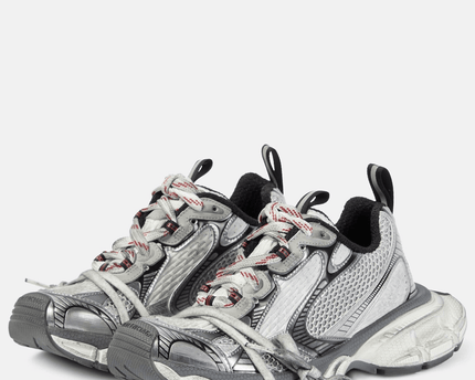 Men's Balenciaga 3XL Sneaker In Grey White Red