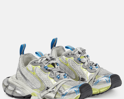 Men's Balenciaga 3XL Sneaker In White Yellow Blue