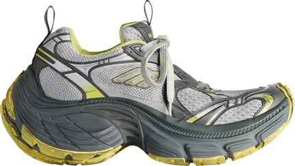 Men's Balenciaga shoes 10XL Sneakers In Grey Yellow