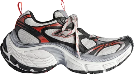 Men's Balenciaga shoes 10XL Sneakers Worn-Out - Grey White Red