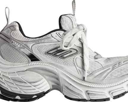 Men's Balenciaga shoes 10XL Sneakers Worn-Out - White Black