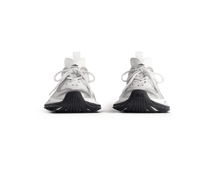 Men's Circuit Sneaker White Silver Shoes
