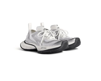 Men's Circuit Sneaker White Silver Shoes