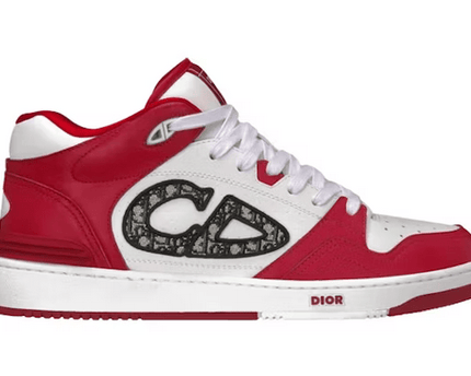 Men's Dior B57 Mid Oblique Red Shoes