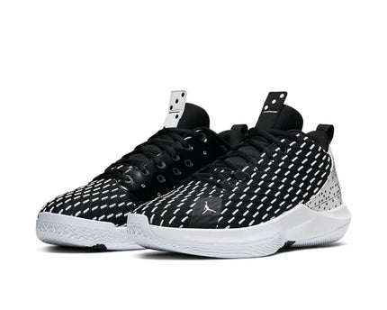 Men's Jordan CP3.XII Black White Shoes