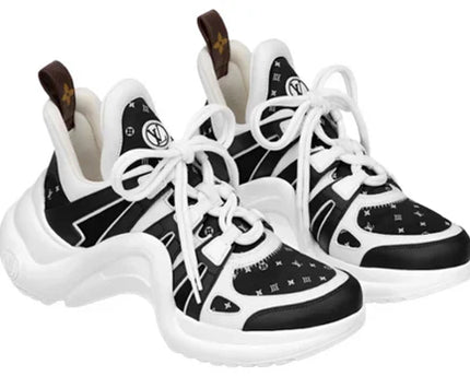Men's LOUIS VUITTON Archlight 2.0 Platform Black Monogram Sneakers