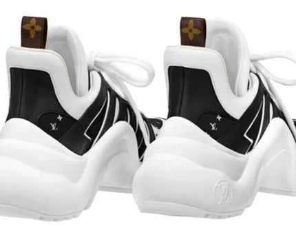 Men's LOUIS VUITTON Archlight 2.0 Platform Black Monogram Sneakers