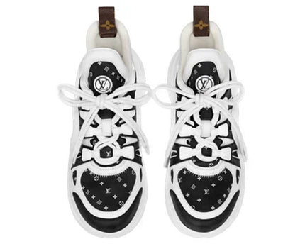Men's LOUIS VUITTON Archlight 2.0 Platform Black Monogram Sneakers