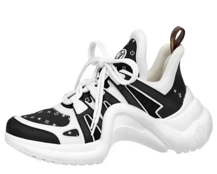 Men's LOUIS VUITTON Archlight 2.0 Platform Black Monogram Sneakers