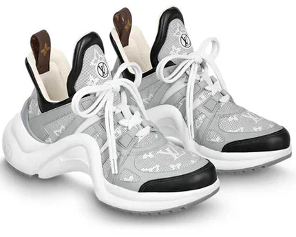 Men's LOUIS VUITTON Archlight 2.0 Platform Grey Sneakers