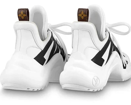 Men's LOUIS VUITTON Archlight 2.0 Platform White Black Sneakers