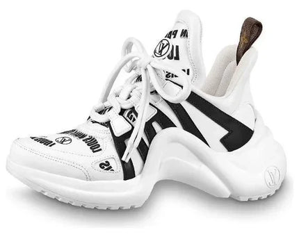 Men's LOUIS VUITTON Archlight 2.0 Platform White Black Sneakers