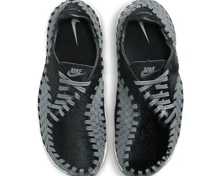 Men's Nike Air Footscape Woven Black Smoke Grey Shoes