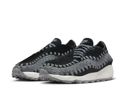 Men's Nike Air Footscape Woven Black Smoke Grey Shoes