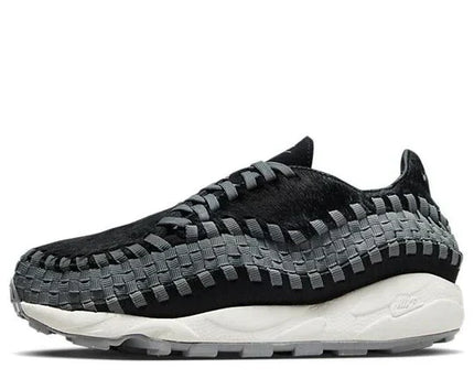 Men's Nike Air Footscape Woven Black Smoke Grey Shoes