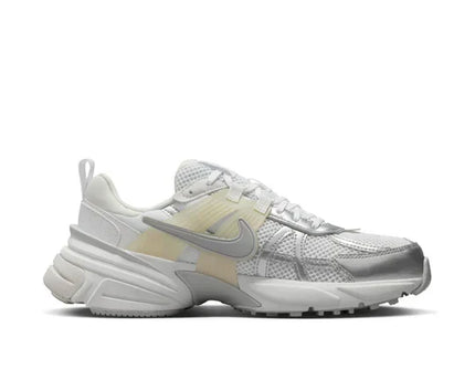 Men's Nike V2K Metallic Silver Shoes
