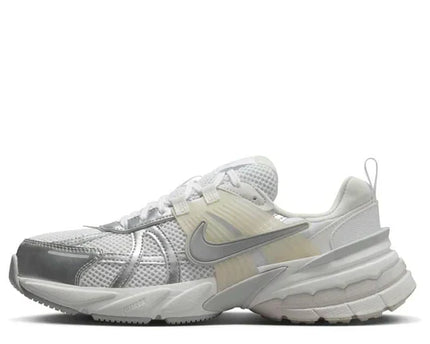Men's Nike V2K Metallic Silver Shoes