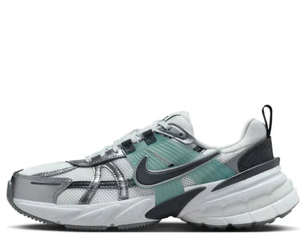 Men's Nike V2K 'Summit White Dark Obsidian' Shoes