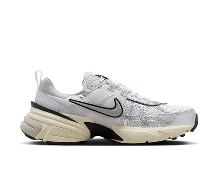 Men's Nike V2K 'Summit White Metallic Silver' Shoes
