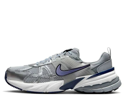 Men's Nike V2K 'Wolf Grey Navy' Shoes