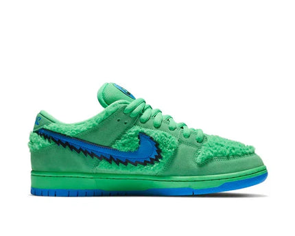 Men's Nike x Grateful Dead SB Dunk Low Green Bear Shoes