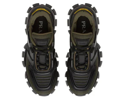Men's PRADA Cloudbust Thunder Sneakers In Olive Green