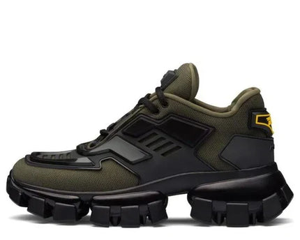 Men's PRADA Cloudbust Thunder Sneakers In Olive Green