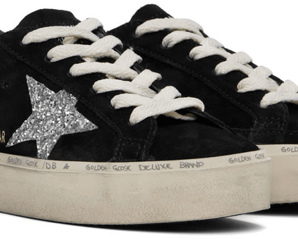 Men's SSENSE Exclusive White Super-Star Sneakers In Black Silver